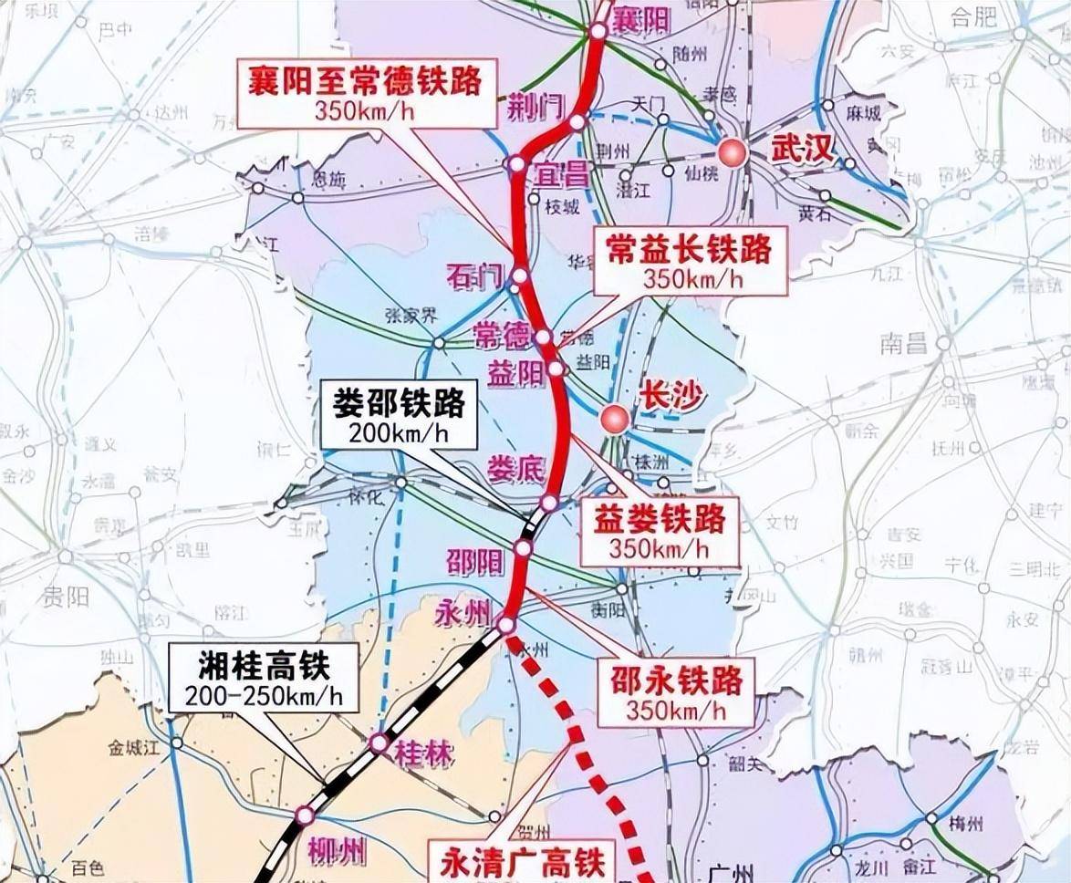 澧县高铁线路规划图图片