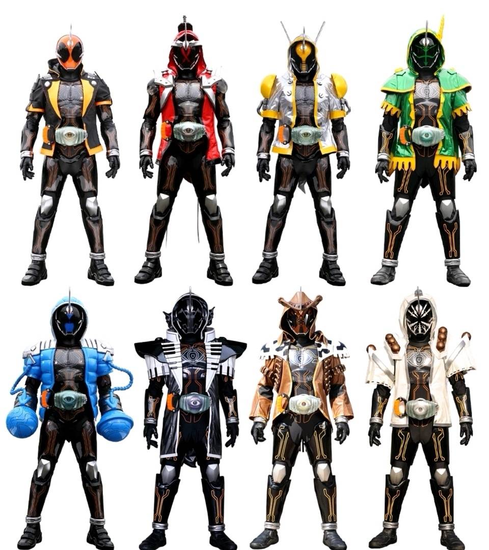 为什么假面骑士系列这么多都没新的腿甲,但大家就记住哥查德?