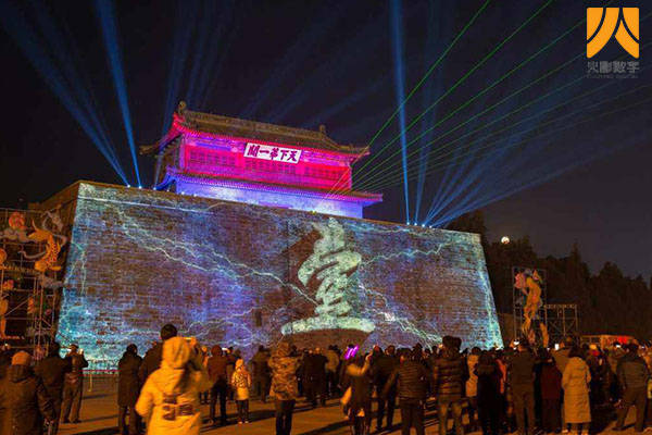 武汉火影数字|历史文化灯光秀制作 古建筑投影灯光秀_保护_视觉