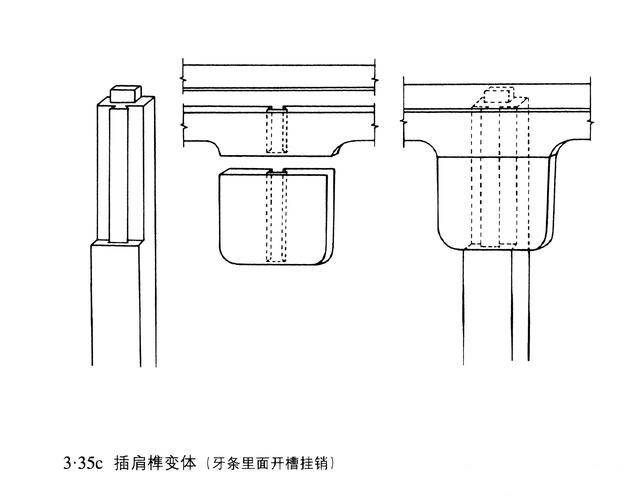 学习红木家具案形结体插肩榫造法_冰盘_结构_研究