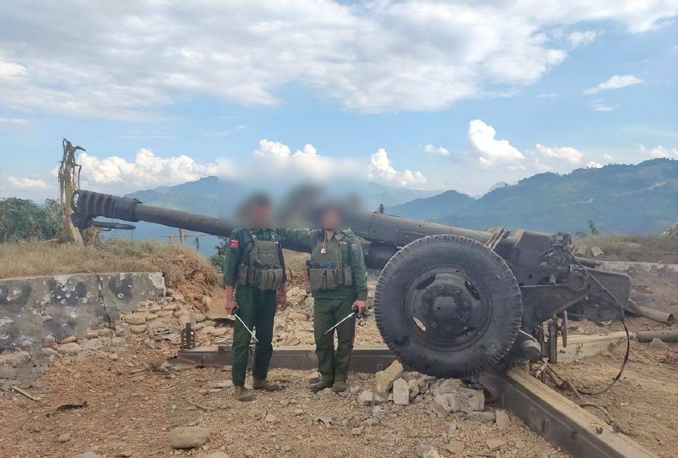 果敢同盟军取得滚弄大捷,缴获大批重炮,将炮击缅北四大家族_缅甸政府