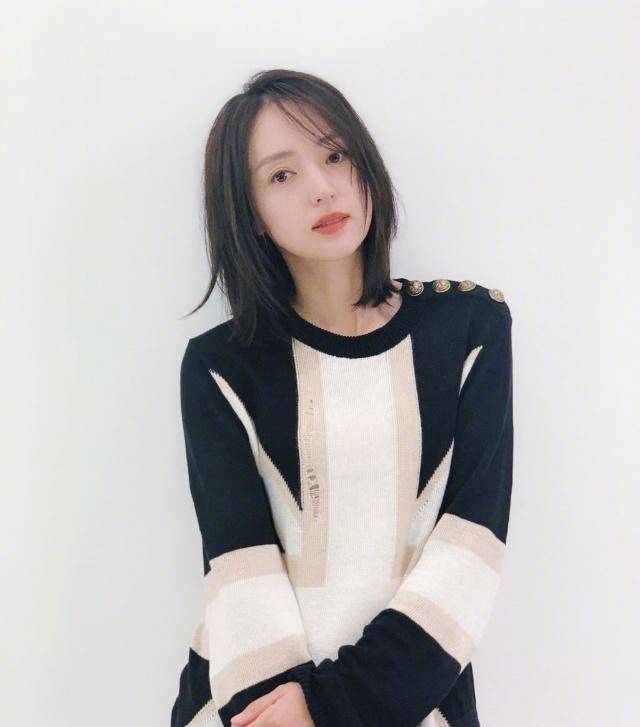 董璇终于凹对发型了!