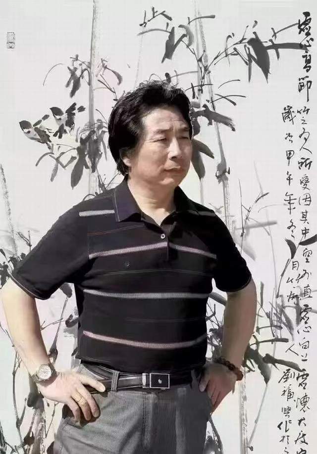 本次展览是刘福兴先生的个人作品展,展出了近十年来的二百余幅精品力