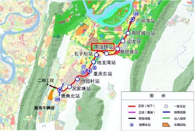 重庆茶园长生桥规划图图片