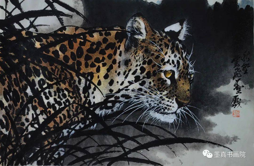 中国当代著名画家宫云飞,字秋野,号松台山人,1951年生于浙江省温州市