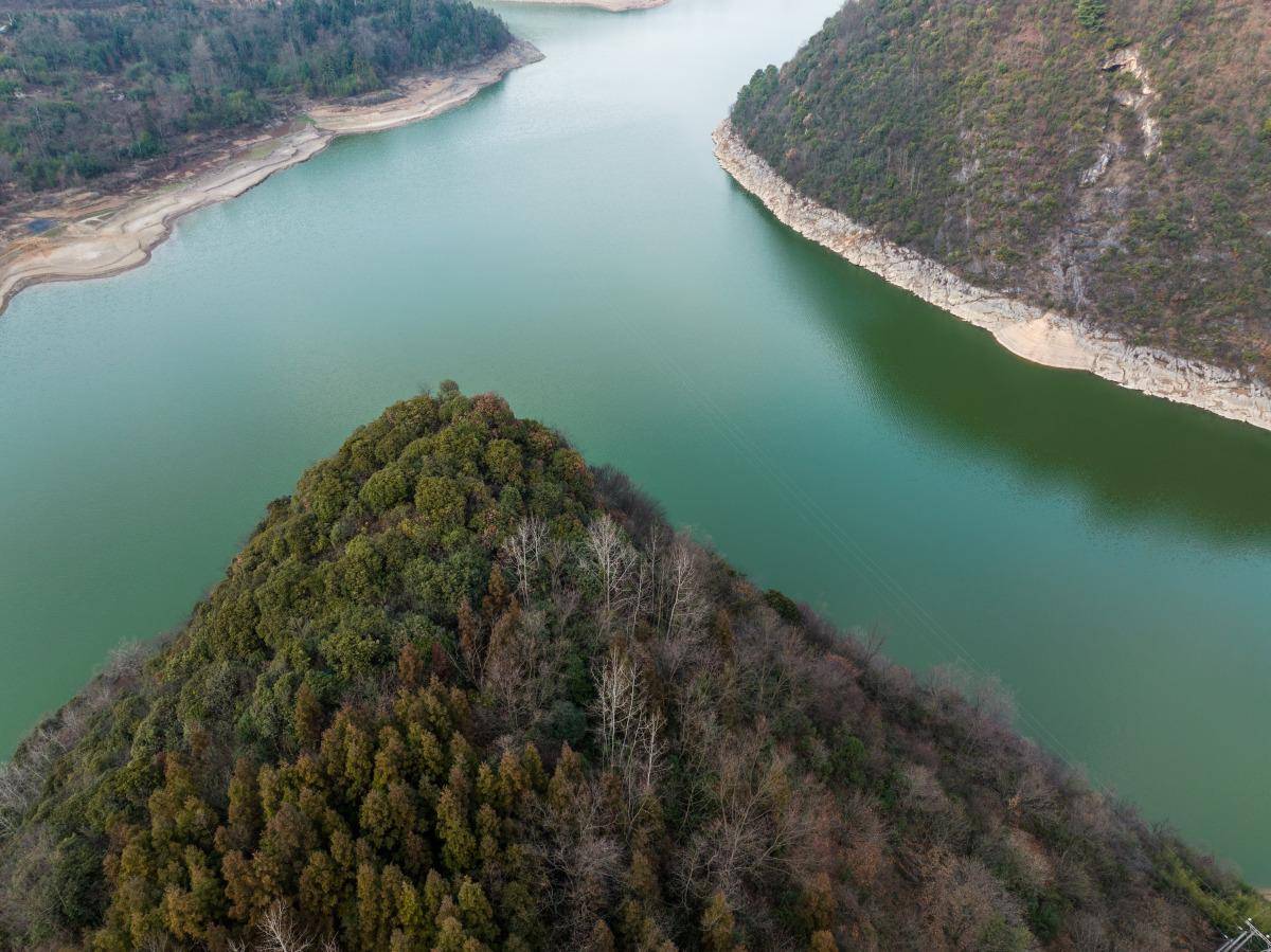温州瓯海区天河水库:美丽的湖光山色_大坝_风景_灌溉