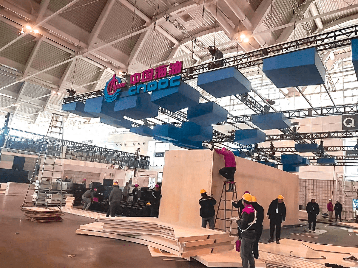 探馆天津国际航运展 缤纷多样特装展区静待开幕_海运集团_企业_港口