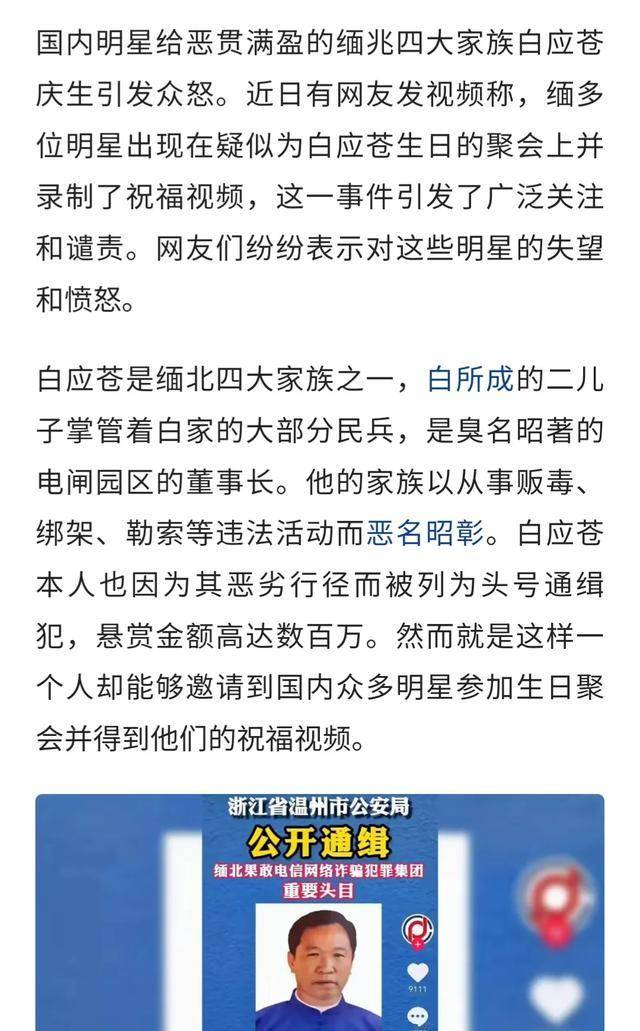 我们都知道缅北的电信诈骗集团号称所谓四大家族,而那个家族的当家就
