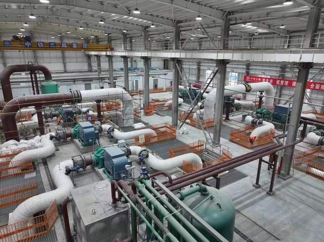 亚洲第一长输供热管网工程正式启动投运_呼和浩特市_施工_建设