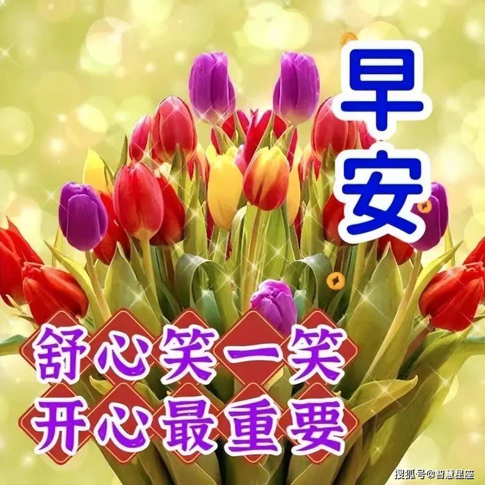 11月18日星期六漂亮早上好问候动态表情图片最新版_好运_祝福_人生