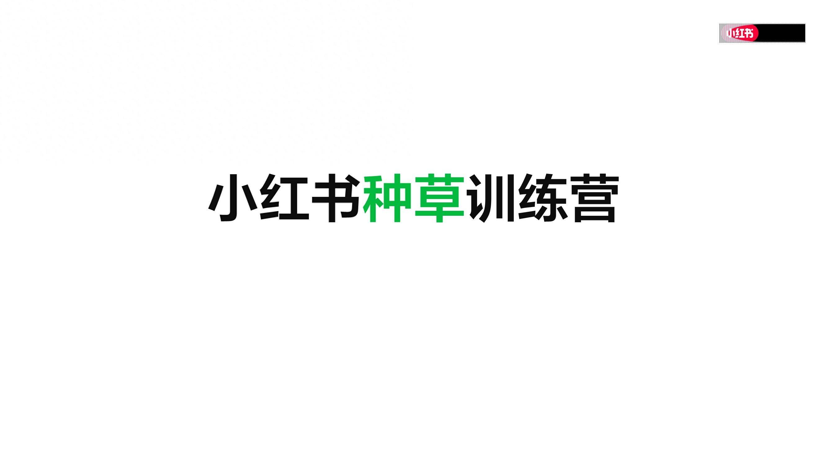 小红书种草训练营课件108P：营销案例拆解、策略解析和实战玩法