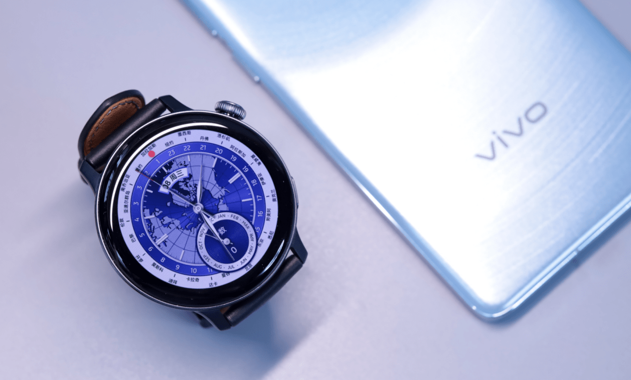vivo watch3智能手表上手,全新蓝河系统,更强传感器,功能更丰富_表盘