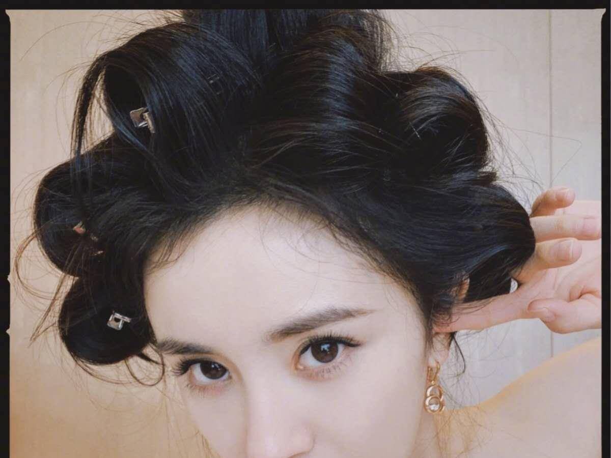 却不小心曝光豪宅,家中装修好奢侈_照片_变化_迪丽热巴