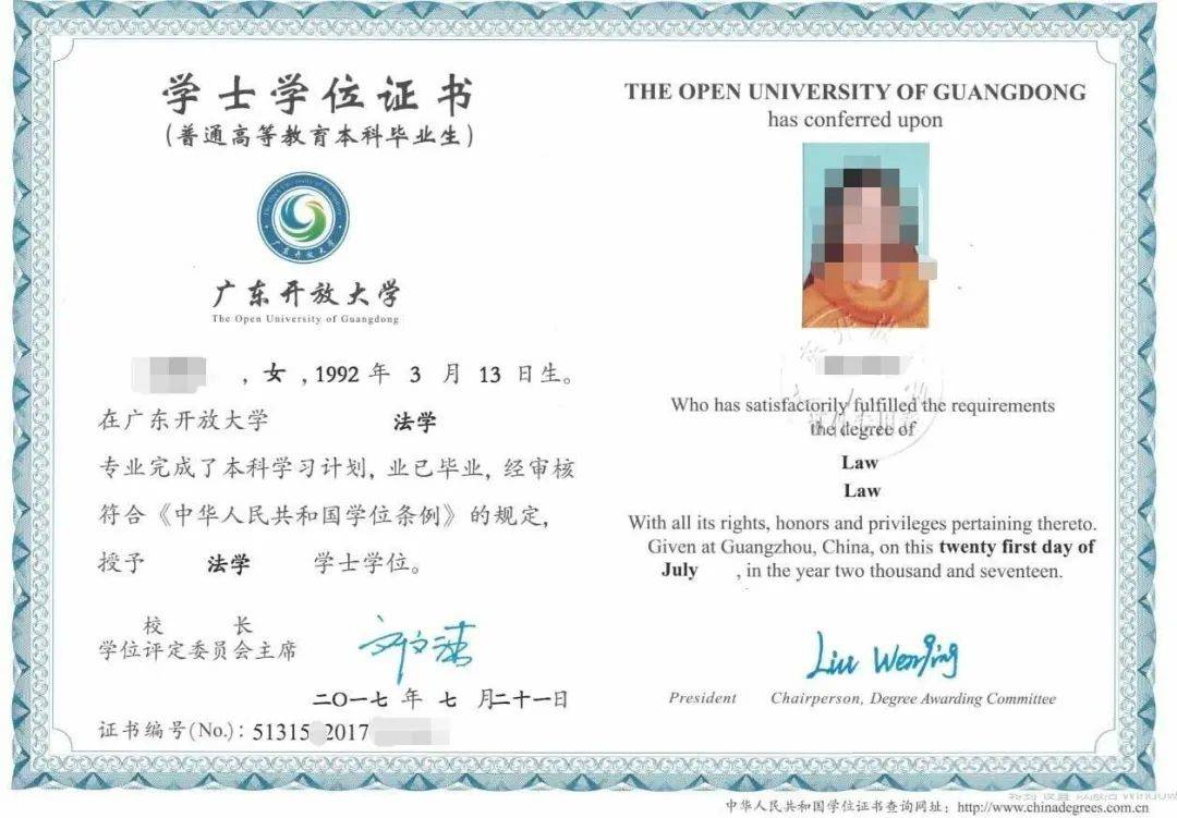 符合学位授予条件的本科毕业生，授予广东开放大学学士学位并颁发学位证书。返回搜狐，查看更多 责任编辑：