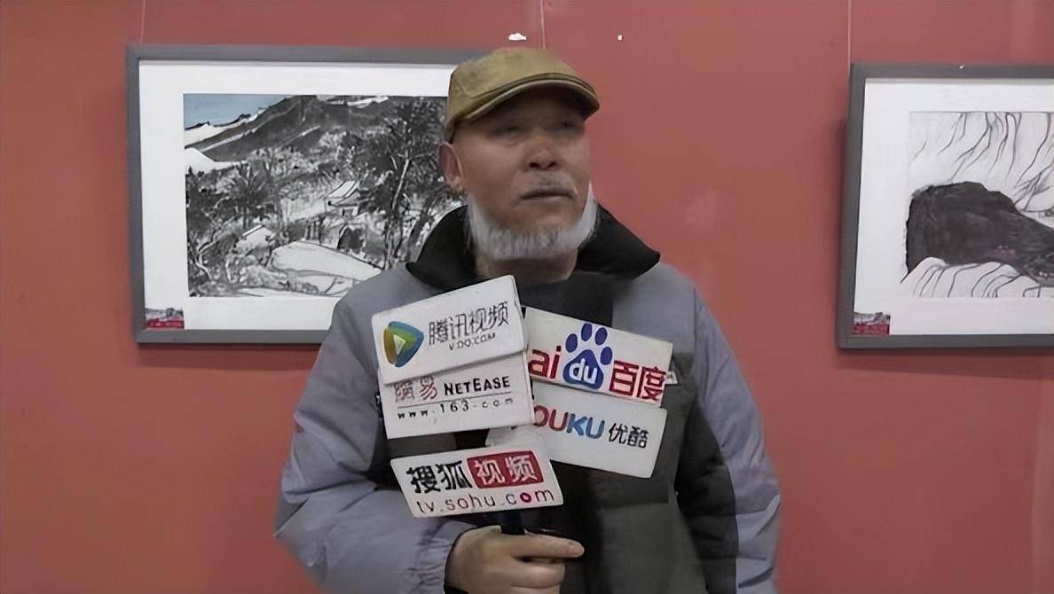 岚容泼翠——魏金岭学术交流展在北京徐悲鸿艺术中心开幕_中国画_先生