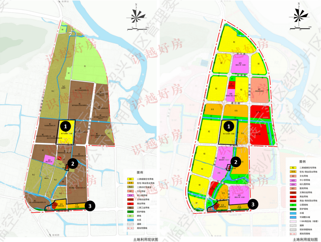 【拆】钱清 杨汛桥将大拆迁,最新规划公示,涉及6大片区,面积近900万方
