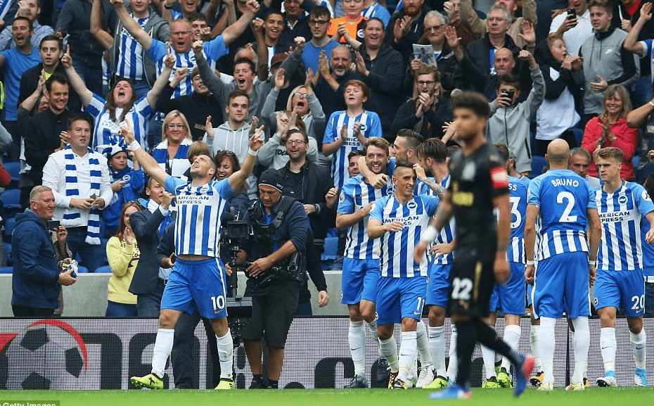 布莱顿主场逼平曼城,提前锁定欧联资格!_比赛_球员_进球