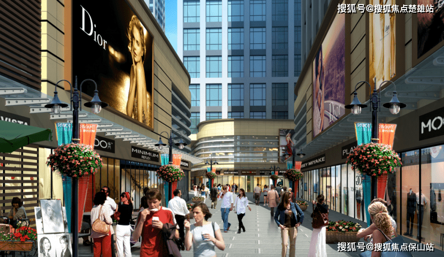 昆明万彩城本身就配备了6万平方米的精品商业mall"万彩荟",完美结合