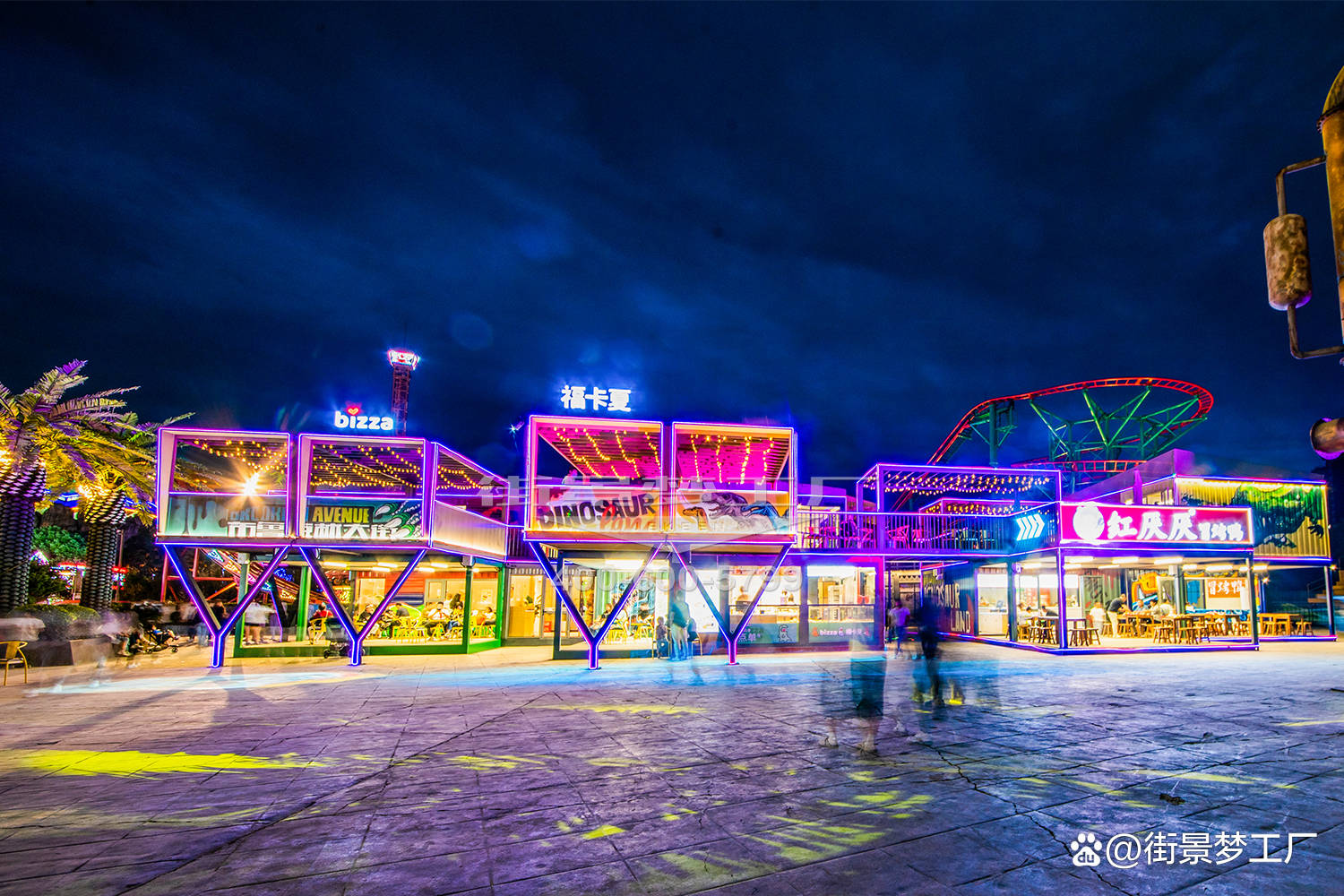 街景梦工厂45天焕新常州恐龙园1万㎡商业配套,主题乐园商业更新新打法