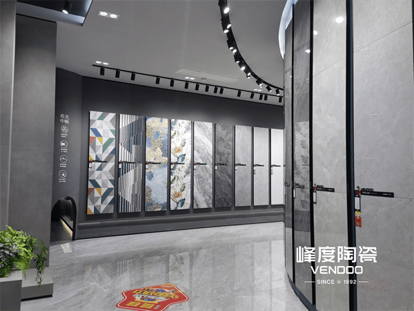 真防滑更耐磨,首选峰度陶瓷·晶钻金丝绒质感砖 (下)_产品_瓷砖_传统