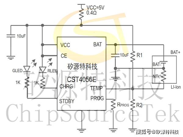 4056e芯片应用电路图图片