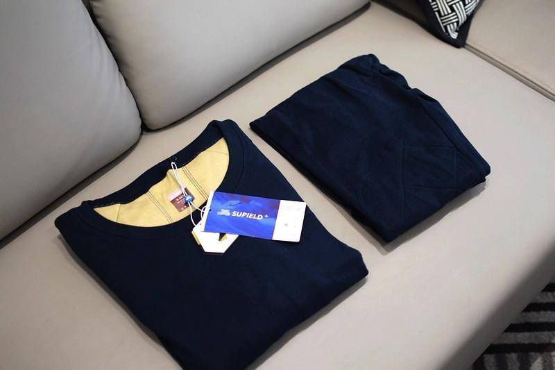 寒冬新装备 温暖如春 素湃航天气凝绒保暖衣套装