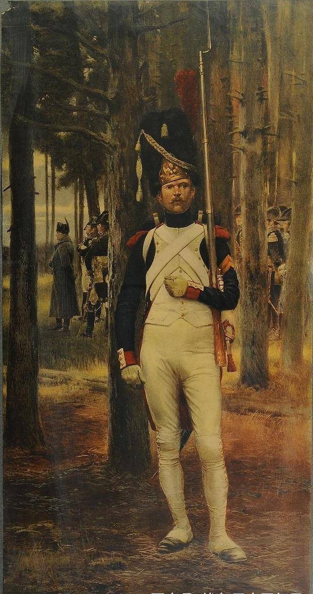 拿破仑近卫军军装图片