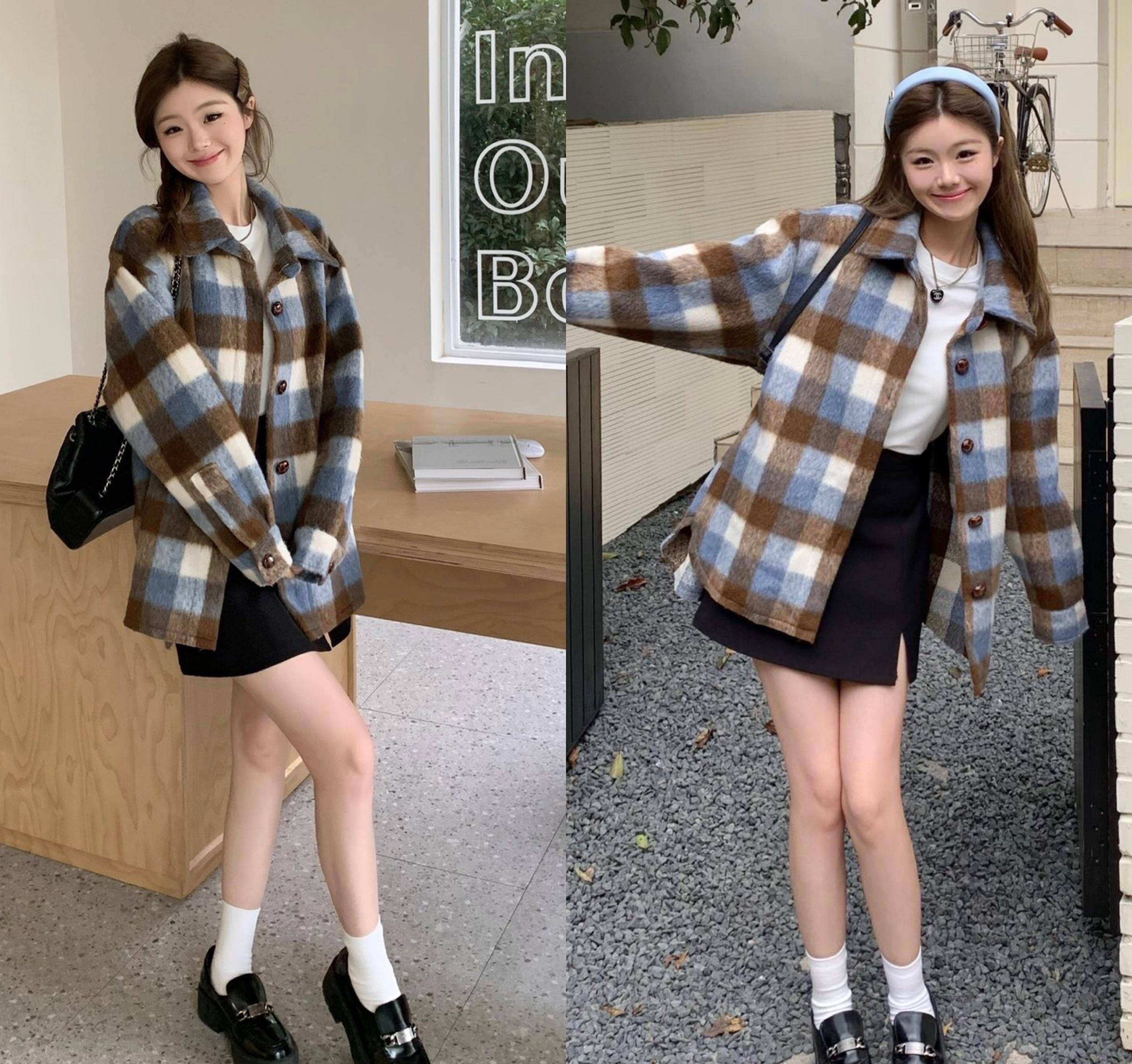 穿对了"一米七",穿错了"一米五",小个子女生秋冬就该这样穿_外套_内衣