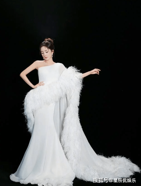 澳门这一夜:杨幂高贵,高叶性感,闫妮膀大腰圆,倪妮罕见失手_礼服_羽毛