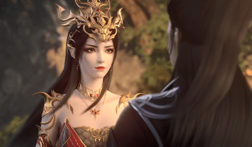 黑裙飒,国漫女神的杰出代表,却要遗憾下线了_萧炎_动画_帝国