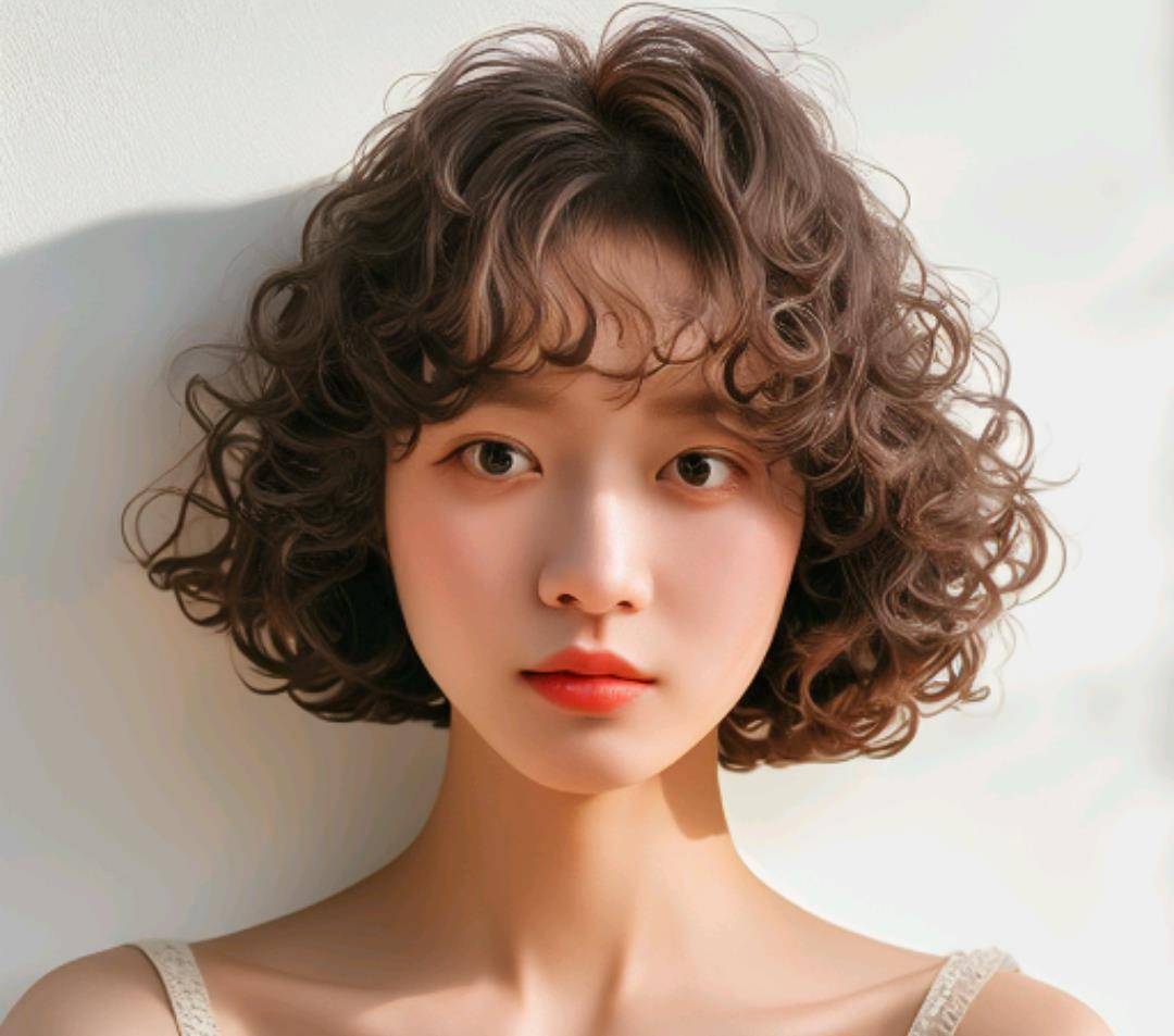 发型烫来烫去,最美还是波波头烫发,瘦脸时尚还洋气_鲍勃_效果_脸型