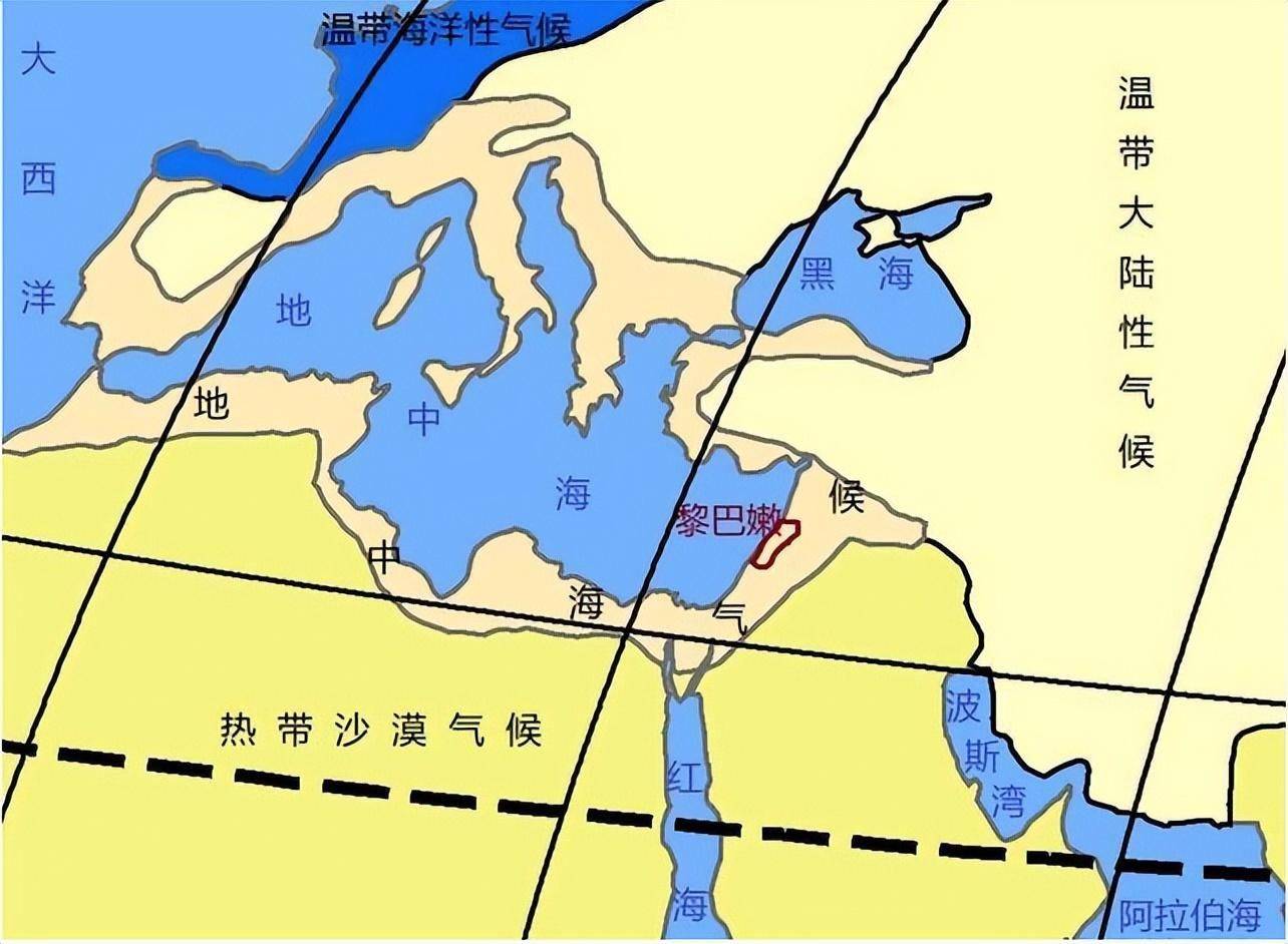 黎巴嫩因为所处的地理位置,属于地中海气候,这种气候决定了黎巴嫩国内