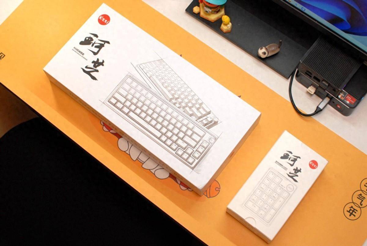 珂芝K68 Pro+K20:二次元潮玩配色,兼具个性与多种玩法的机械键盘