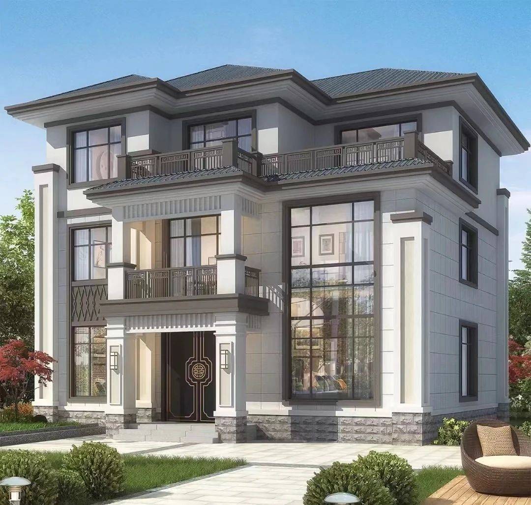 陕西西安轻钢别墅自建房,农村别墅自建,农村小洋楼,小洋楼自建_施工