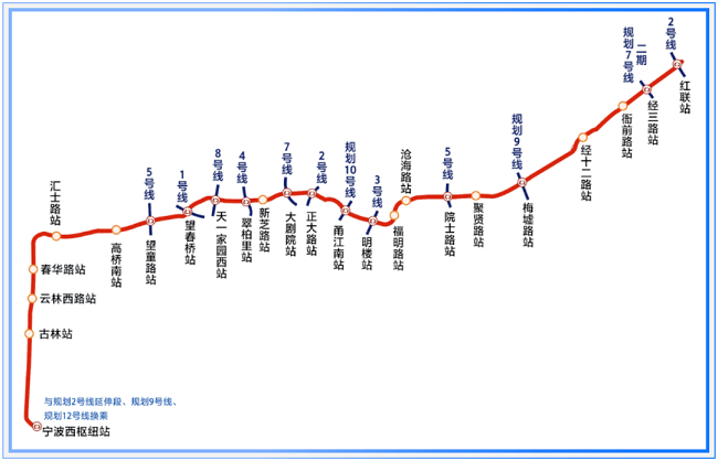 宁波地铁678号线规划图片