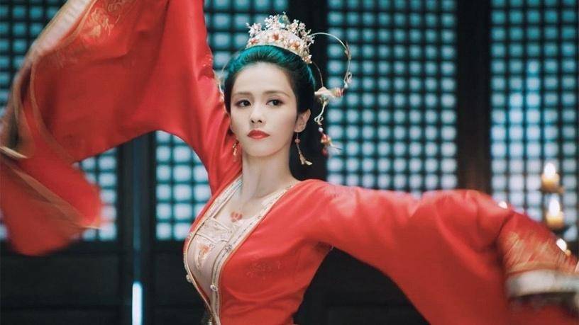 十大最美古装红衣女神,刘亦菲仙气十足,赵丽颖高冷霸气_造型_姑娘_陈