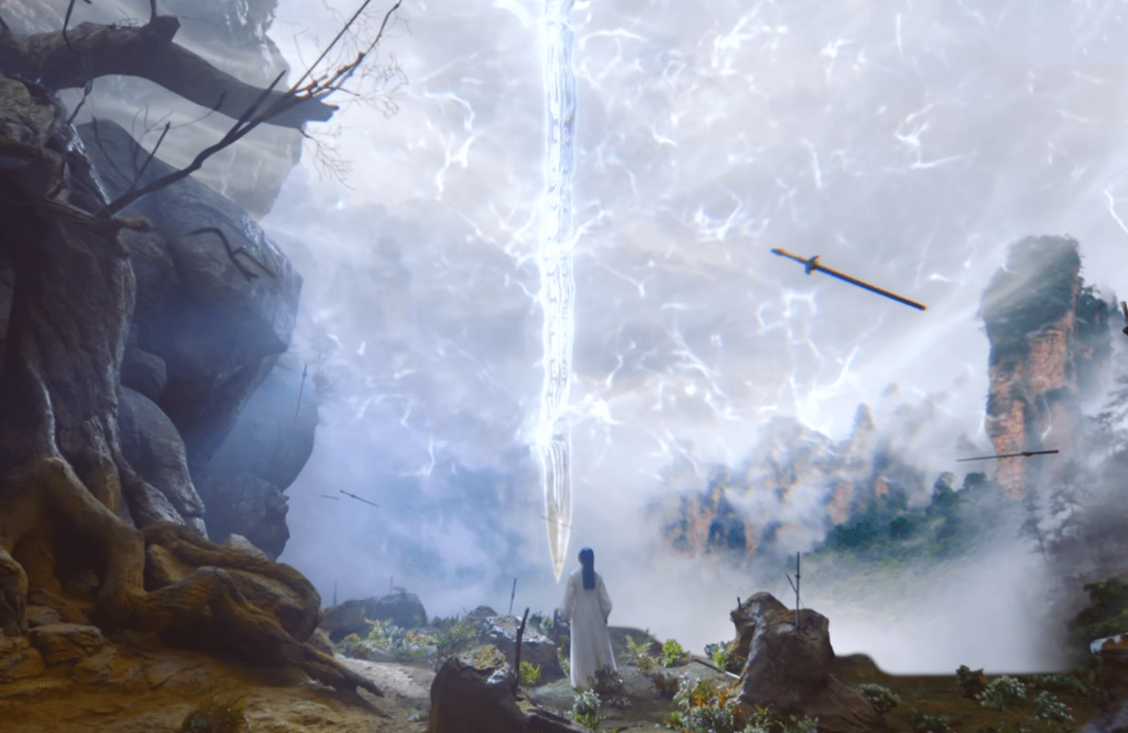 《神隐》古晋得到元神剑,鸿奕得到太初枪?