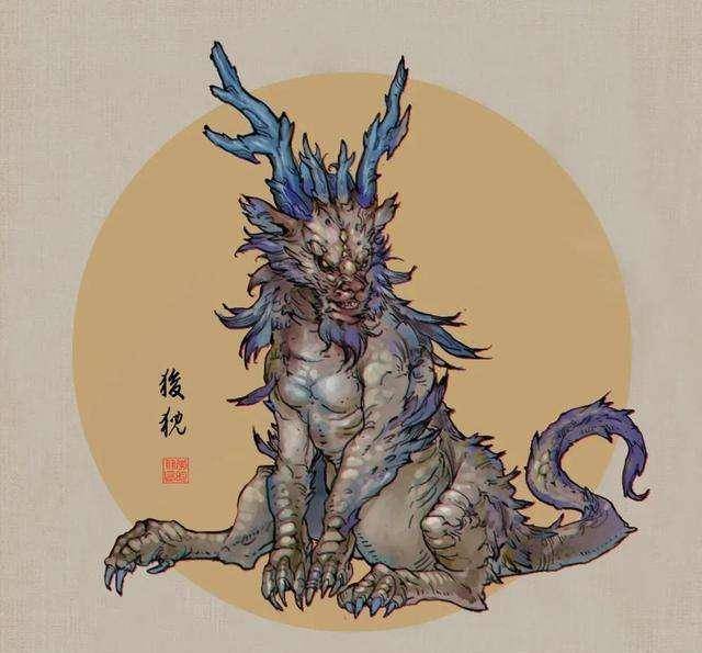 五子狻猊(suānní)狻猊是中國古代神話中的神獸,龍九子中的第五子.