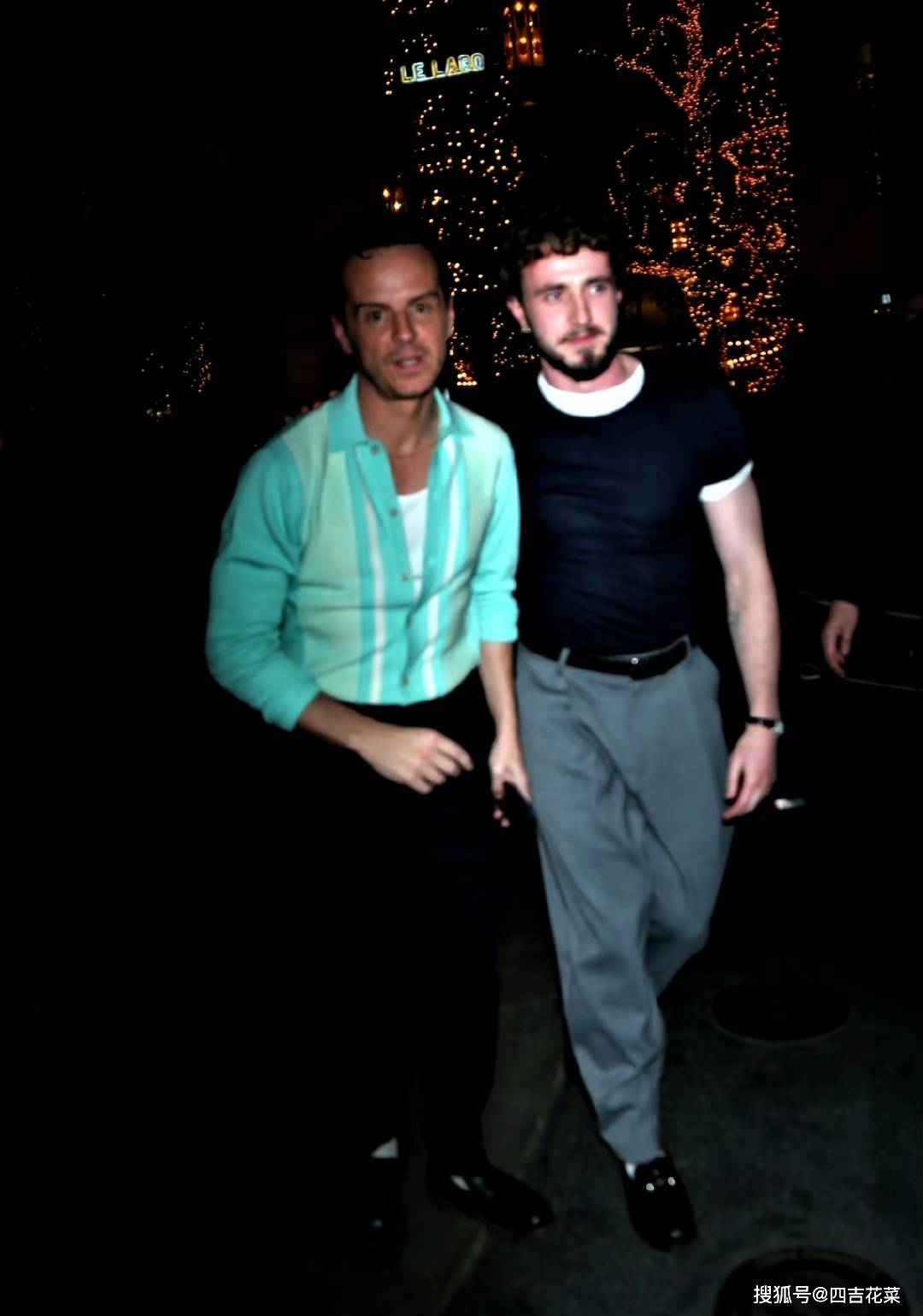 男孩子的精(sao)致(qi)穿搭,要看蕾哈娜男友rocky a$ap_黑色_西装