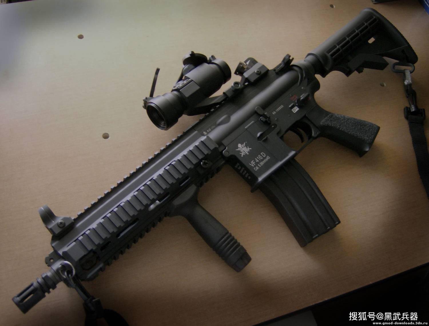 hk416突击步枪:现代特种部队的武器选择