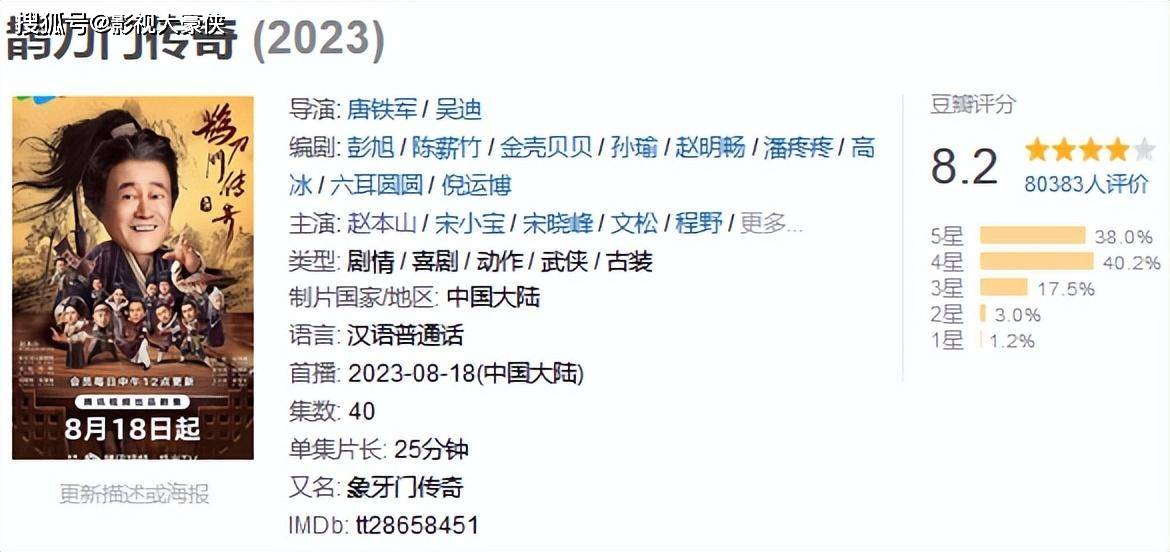 盘点2023高评分国产电视剧，《狂飙》评分高达9.1，赵本山新剧拿到8.2  第9张