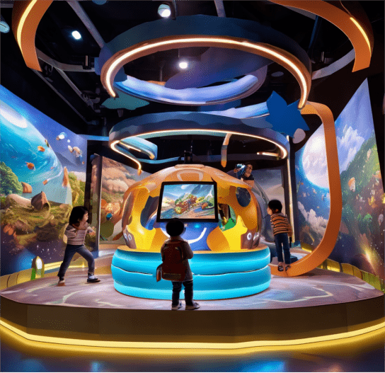 文旅沉浸式数字体验,一站式领略儿童博物馆的时代风貌_互动_科技_发展