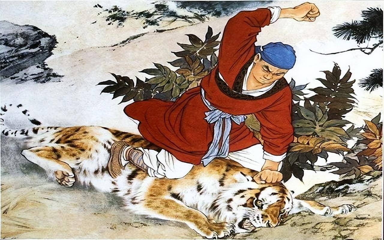 水浒武松打斗全过程