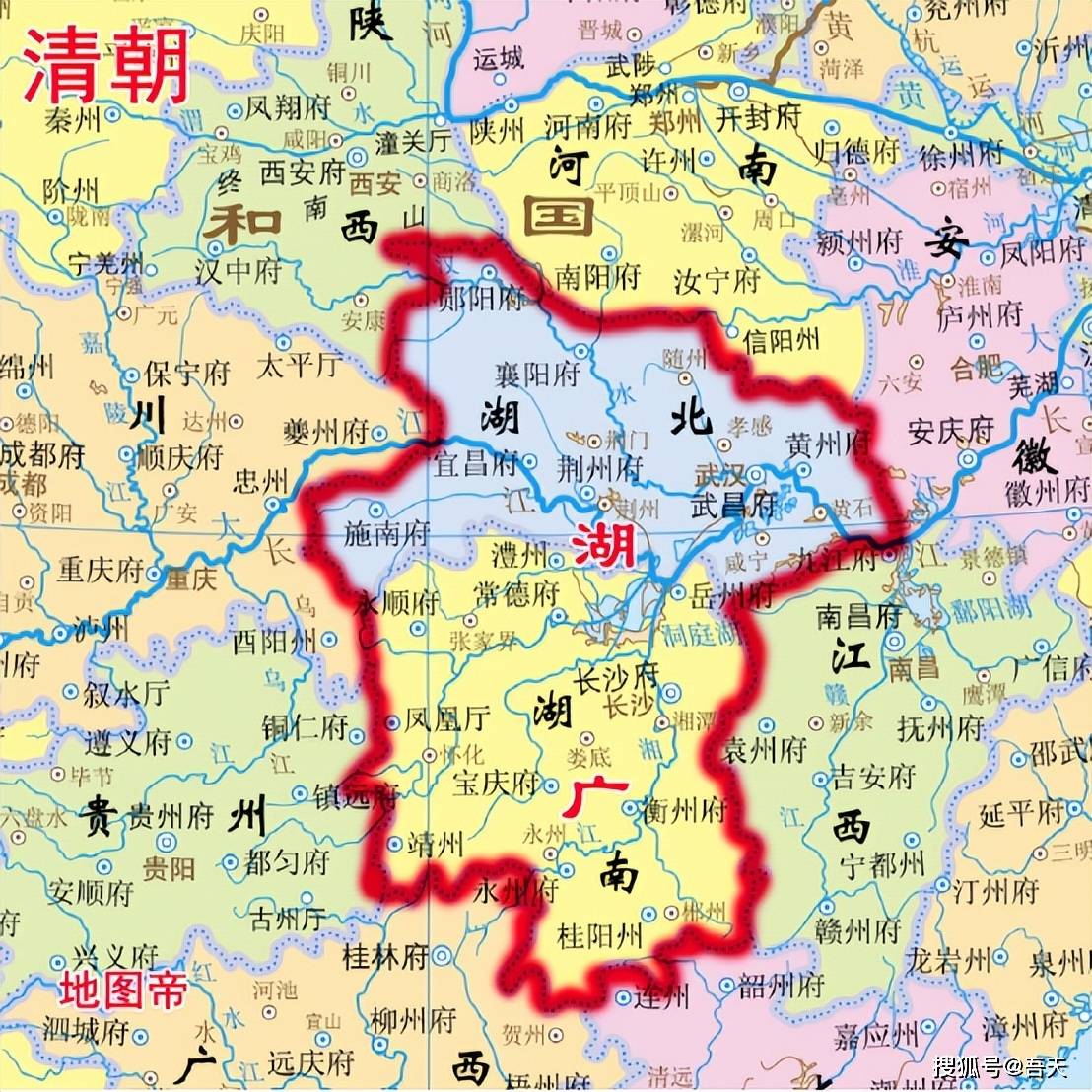 湖廣_湖北省_城市