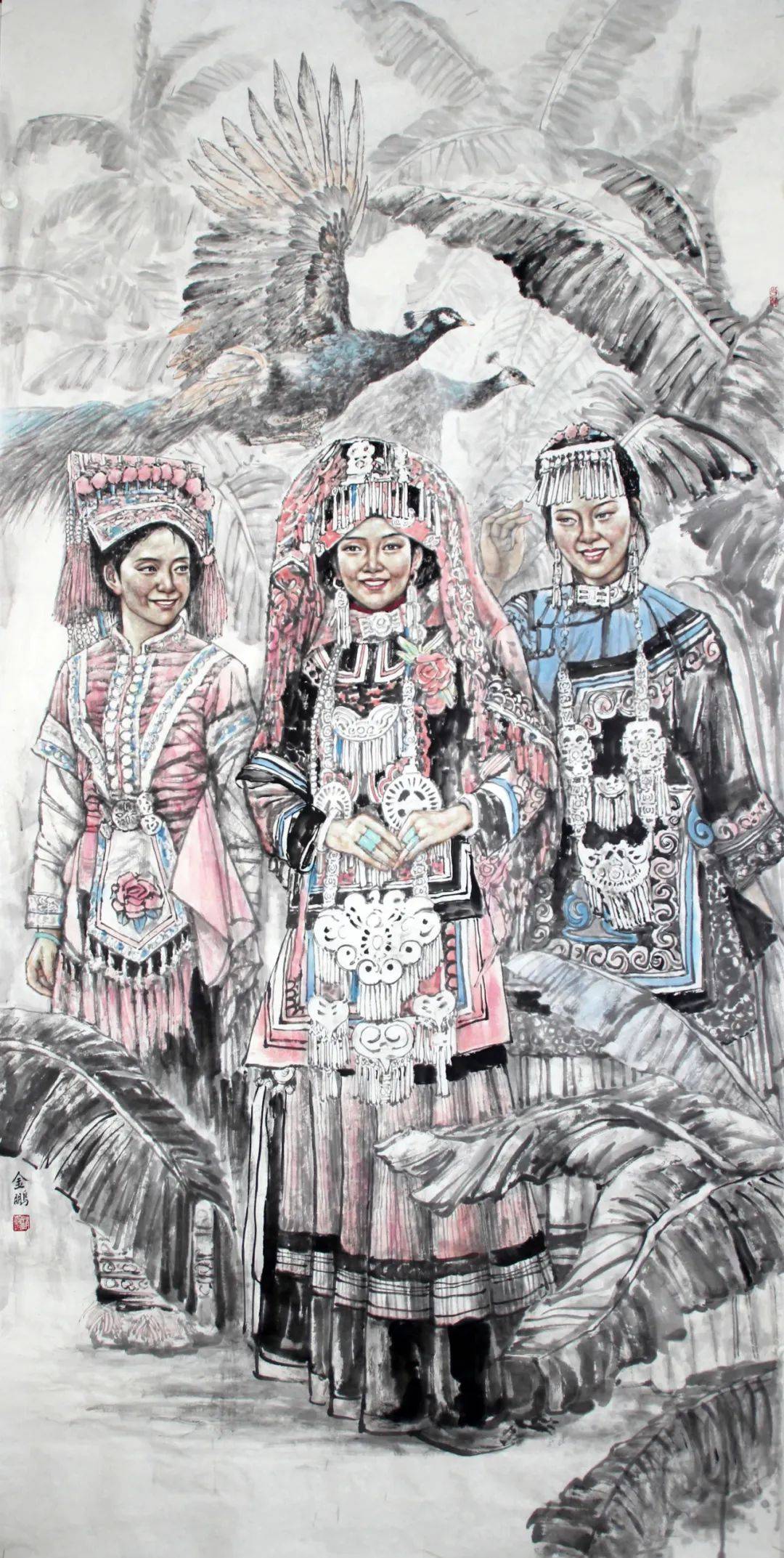 甲辰2024中国书画名家精品日历 //赵金鹏_作品_艺术委员会_国家