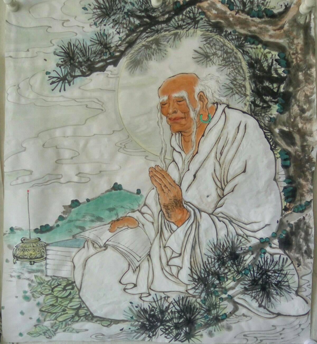 画家张敏荣获"人民书画家"光荣称号_作品_活动_文化