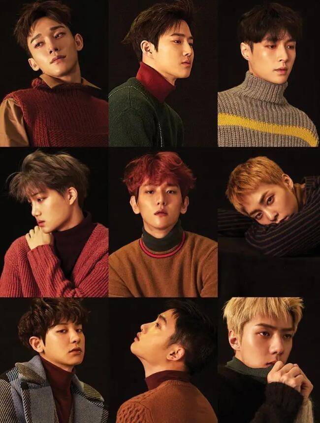 成员有玄,金钟大,朴灿烈,都暻秀,金钟仁,吴世勋等9人.目前主要以金珉