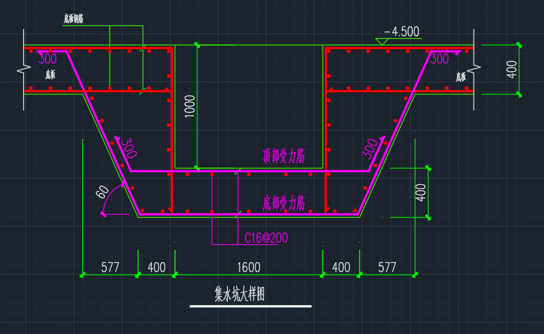 【通用工具】系列之集水井_构件_剖面_定义