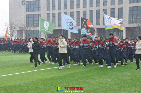 热血少年儿,奔跑展风采——棠张镇中心中学跑操比赛_训练_铜山区_青春