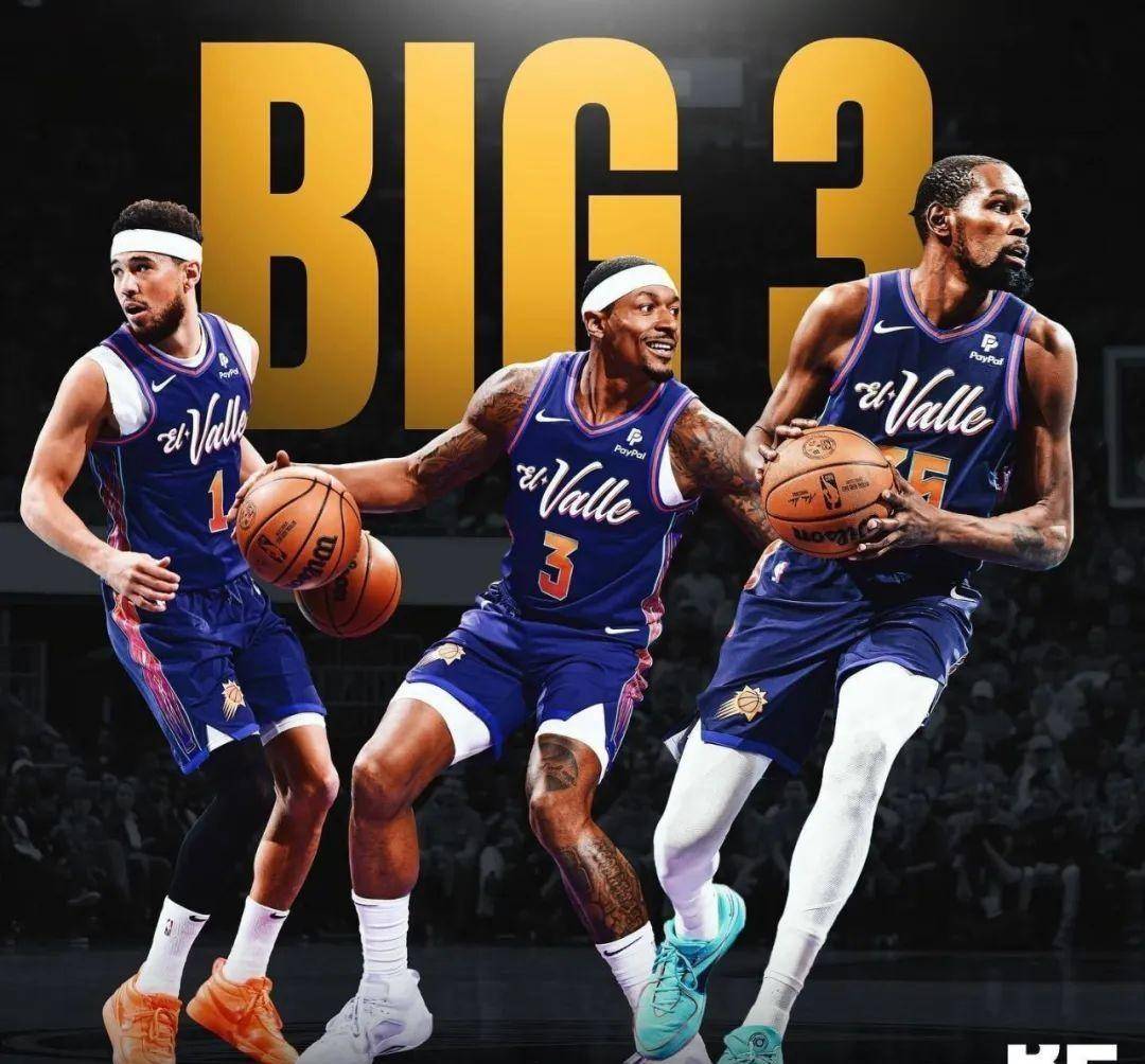 杜兰特感到沮丧!再见了,太阳三巨头_比尔_比亚_伊什